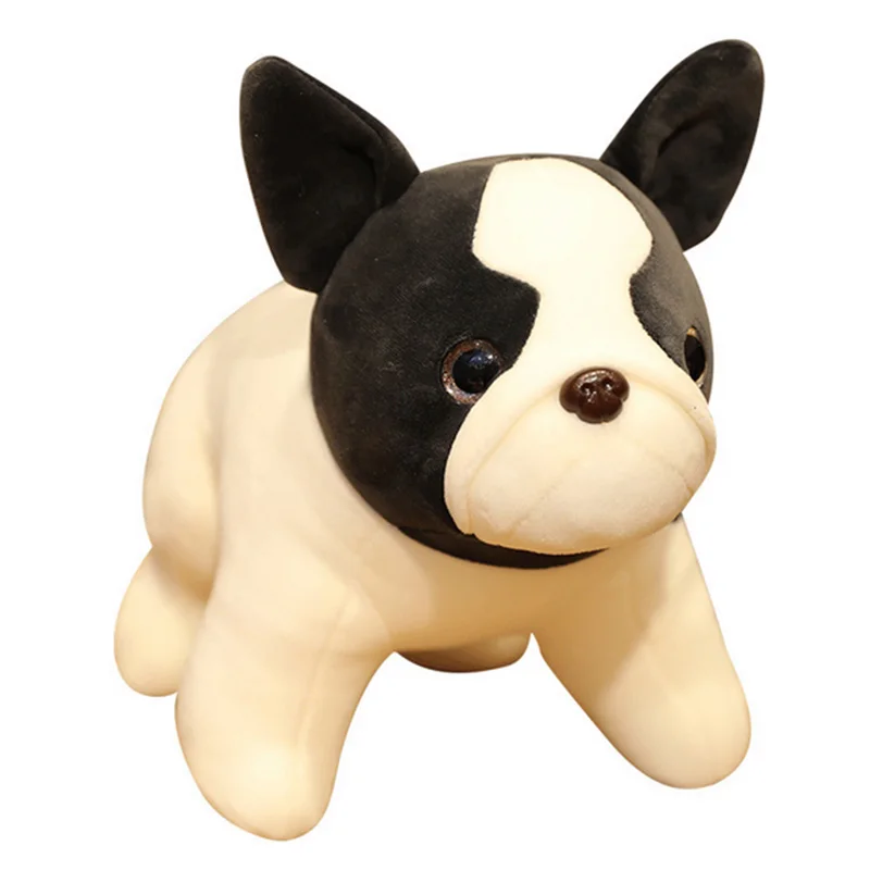 

Cute Standing Bulldog Plush Toy Doll Children Comfort Gift Pleeping Pillow Doll