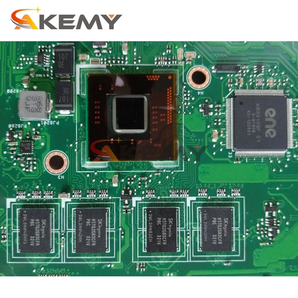 Материнская плата Akemy X101CH для ноутбука ASUS EeePC X101C оригинальная материнская N2600 CPU |