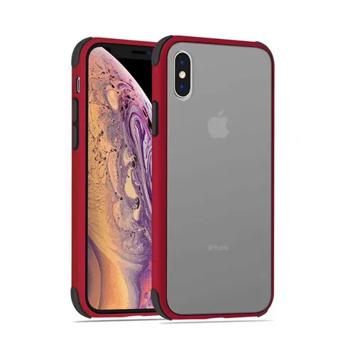 T2 Матовый Прозрачный чехол для телефона iPhone 11 XR XS Max X 6 6S 7 8Plus Siliicone защитный бампер жесткий чехол для телефона - Цвет: T2