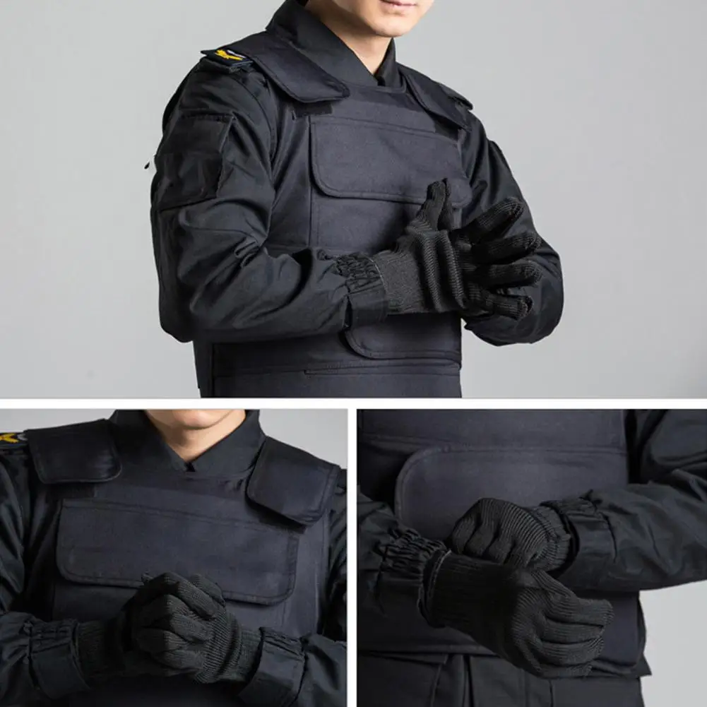 

1 Pair Stainless Steel Wire Mesh Anti Cut Resistance Safety Protective Gloves for Sports Entertainment Other Sports Equipment