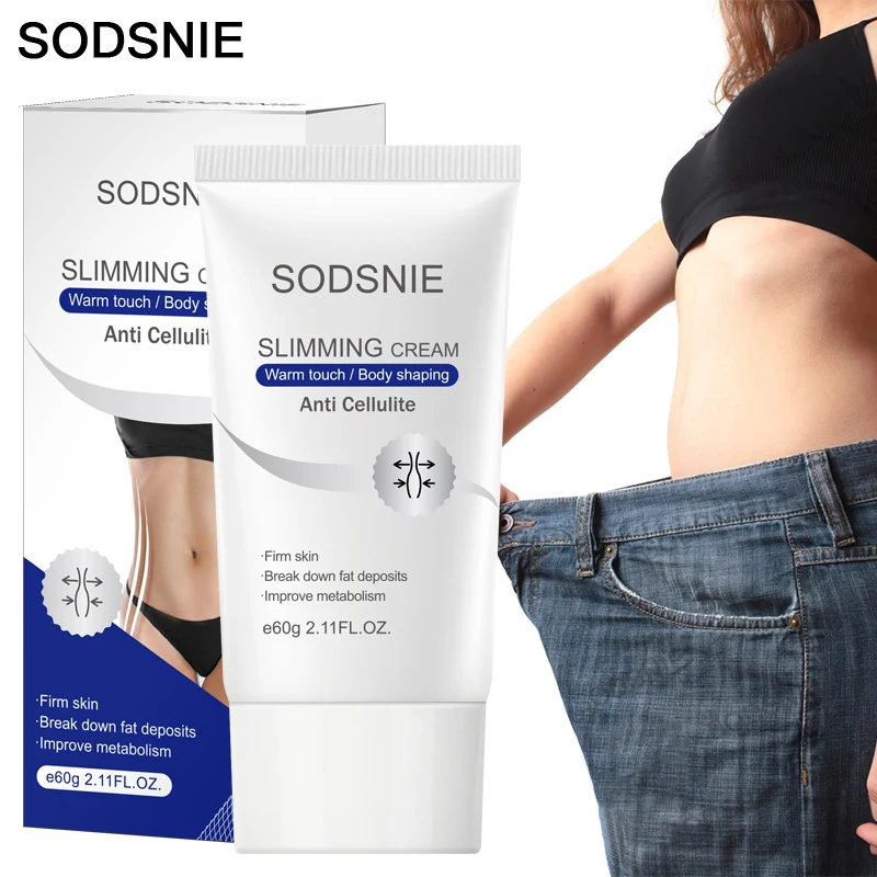

Slimming Cream Lifting Firming Body Shaping Anti Cellulite Improve Metabolism Break Down Fat Deposits Lose Weight Skin Care 60g