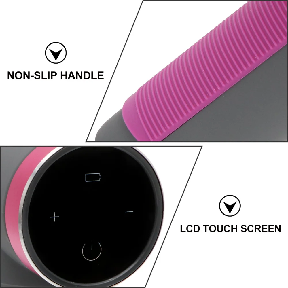 

1pc Electric Fascia Massager USB Charging Muscle Relaxation Massager Vibration Fitness Equipment Muscle Massager (Purple)