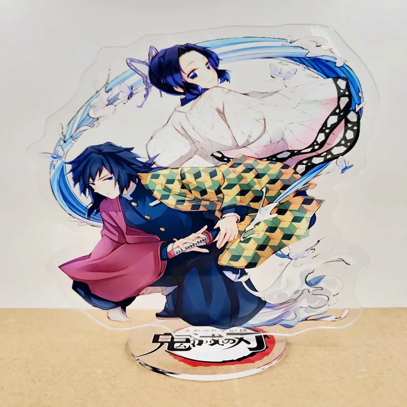 

Anime Demon Slayer Kimetsu No Yaiba Stand Card Computer Desktop Decoration Birthday Gift Christmas Friend Stand Card Model