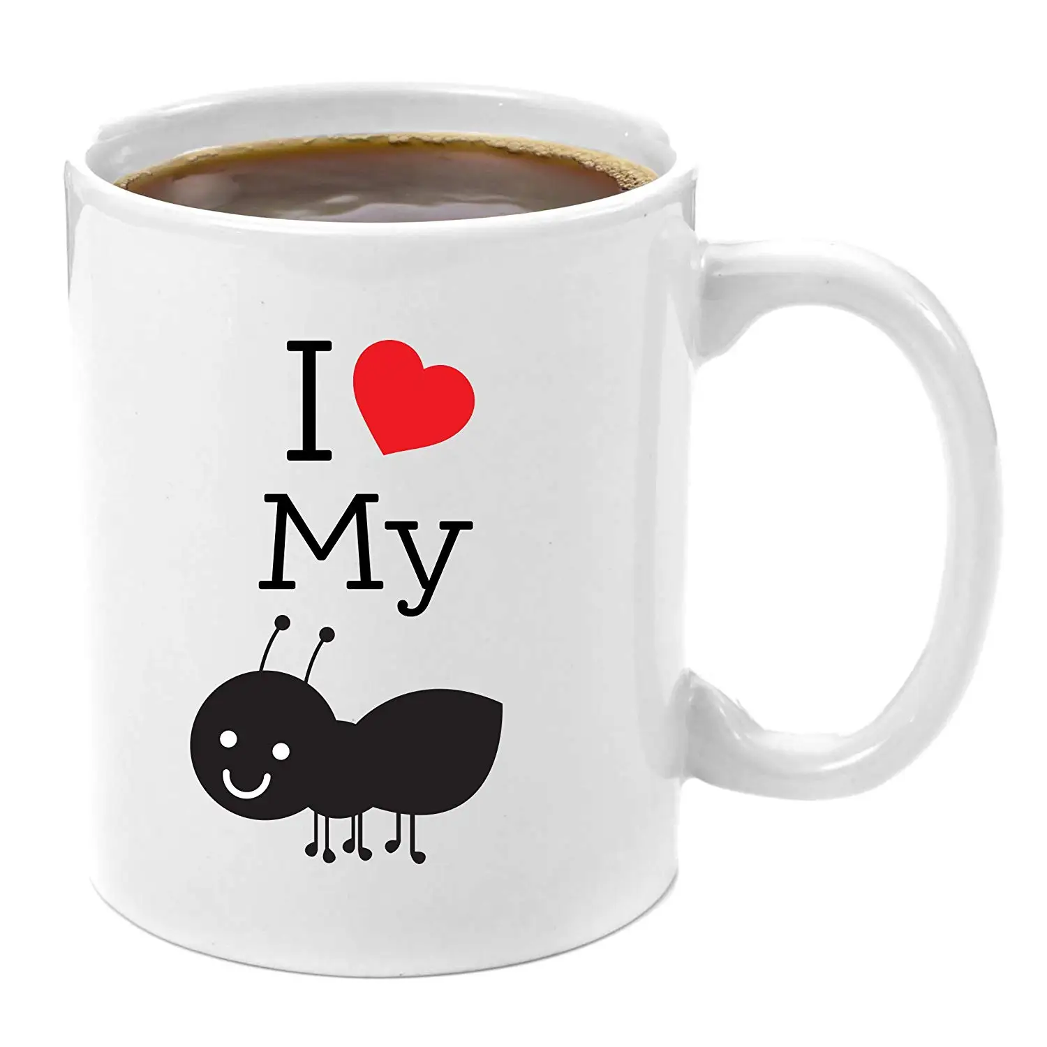 

Кофейная кружка премиум-класса «I Love My Sister», 11 унций