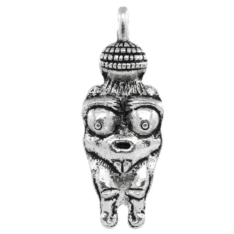DoreenBeads подвески из цинкового сплава Venus Of Willendorf богиня плодородия беременность