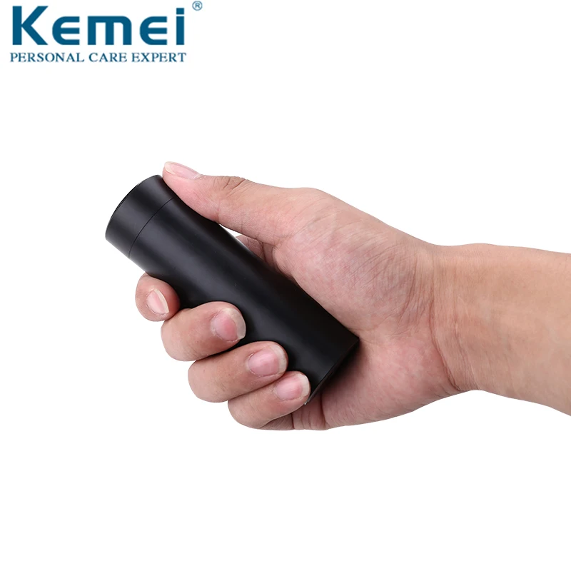 Новая миниатюрная электробритва Kemei для мужчин моющаяся маленькая портативная