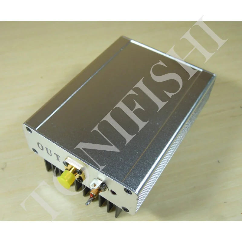 

High frequency radio frequency broadband amplifier 1MHz--130 (180) MHz 6W power amplifier, gain 37dB, impedance 50 ohms