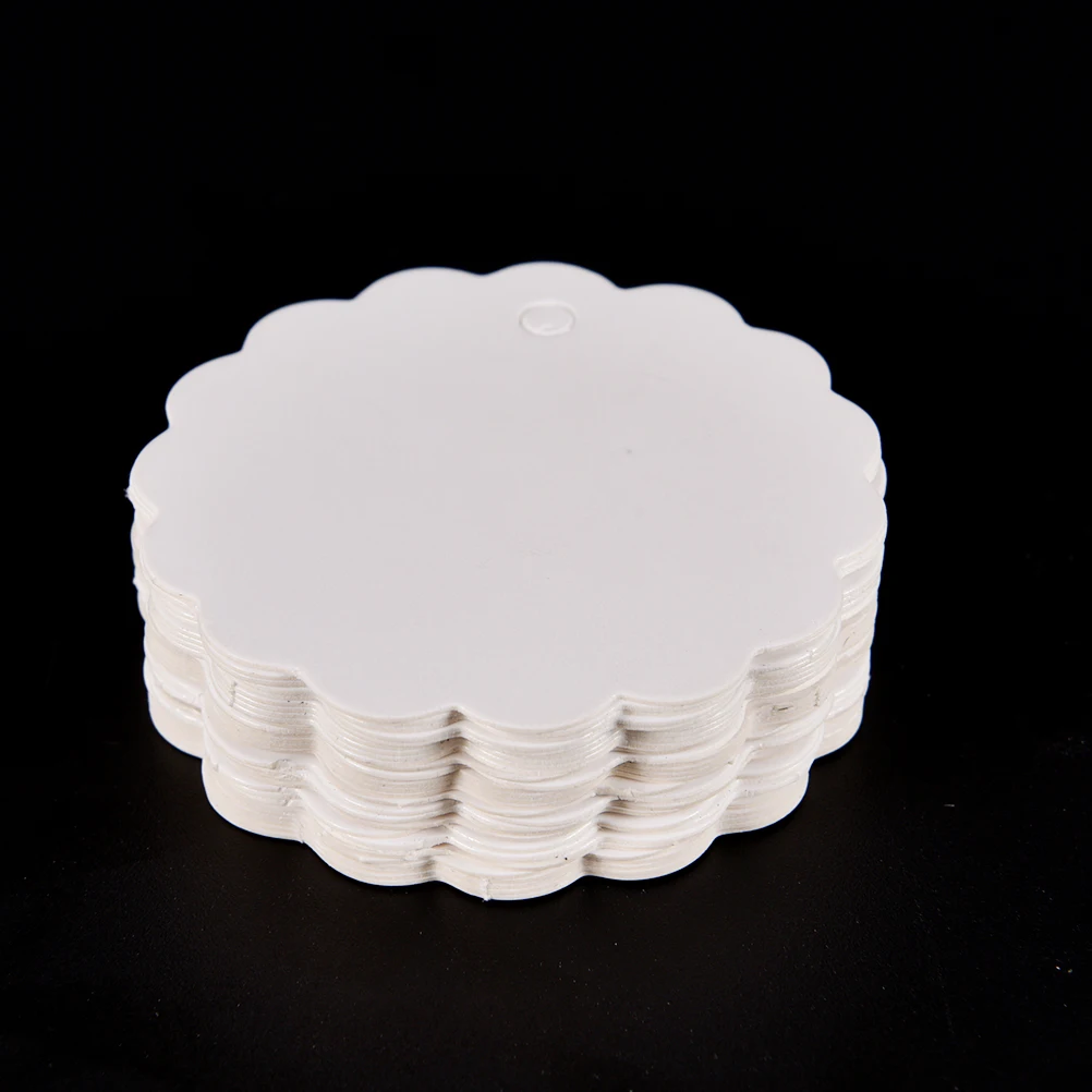 Сделай сам со шнуровкой с круглым носком в форме тег этикетки из крафт бумаги