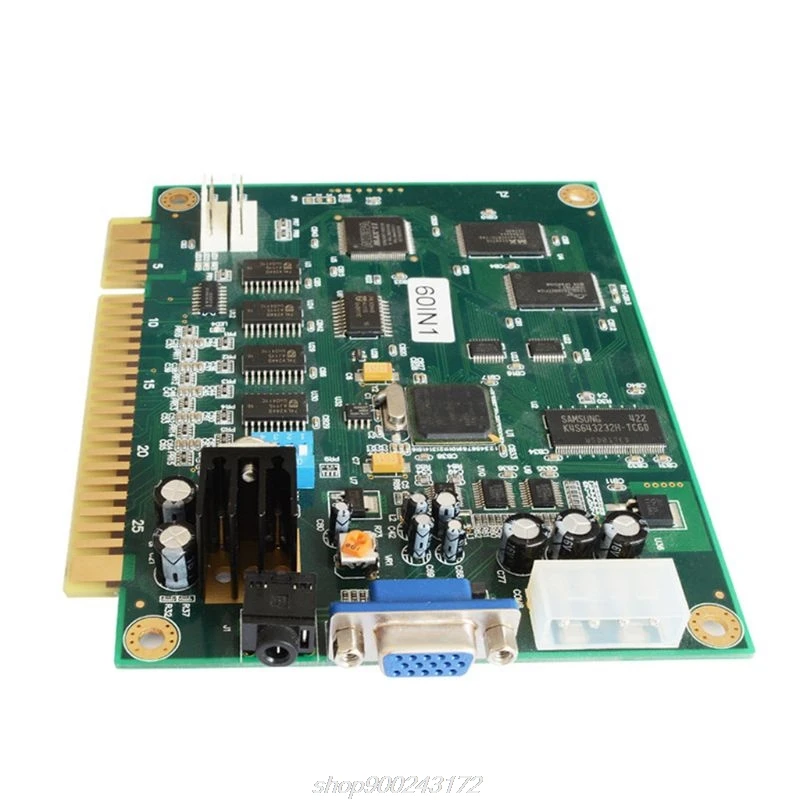 

60 In 1 Multicade PCB Board CGA/VGA Output for Classic Jamma Arcade Video Game Accessories M26 21 Dropship