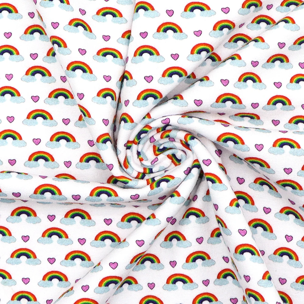 

David accessories 50*145 см хлопковая ткань из лайкры с фруктами и цветами для детской швейной наволочки, скатерть, c12451