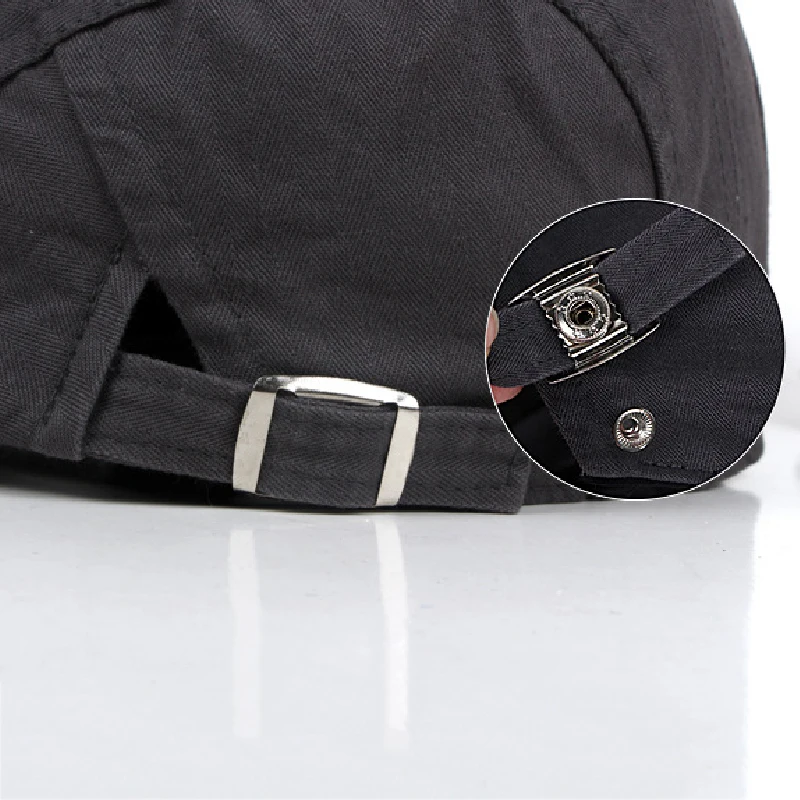 New Adjustable Beret Caps Men Outdoor Sun Breathable Flat Hats Cotton Berets for Casual Peaked Hat Visors Casquette | Аксессуары для