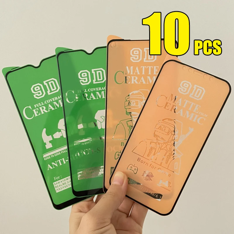 Керамическая пленка 9D матовая защитная для экрана Xiaomi Mi 13 12 Lite 11 - Цена: 564.44
