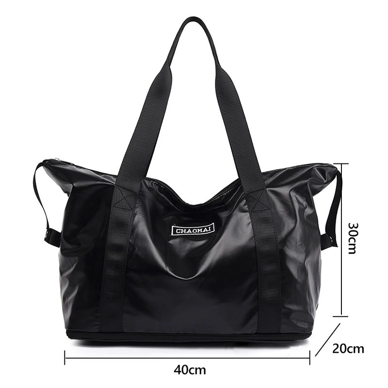 

Fashion Travel Bag Outdoor Sports Gym Fitness Bag Women Dry and Wet Separation Yoga Bag Large Capacity Shoulder Bag XA789M