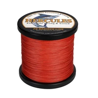 hercules fishing line 12 strands 100m 2000m braid red england fishingline 10 to 420lb super pe cost effective leisure experience