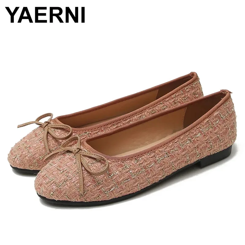 

YAERNISpring Shoes Loafers Women Fashion Lady Shoes Women Slip On Harajuku Womens Shoes Flats Comfortable Big Size