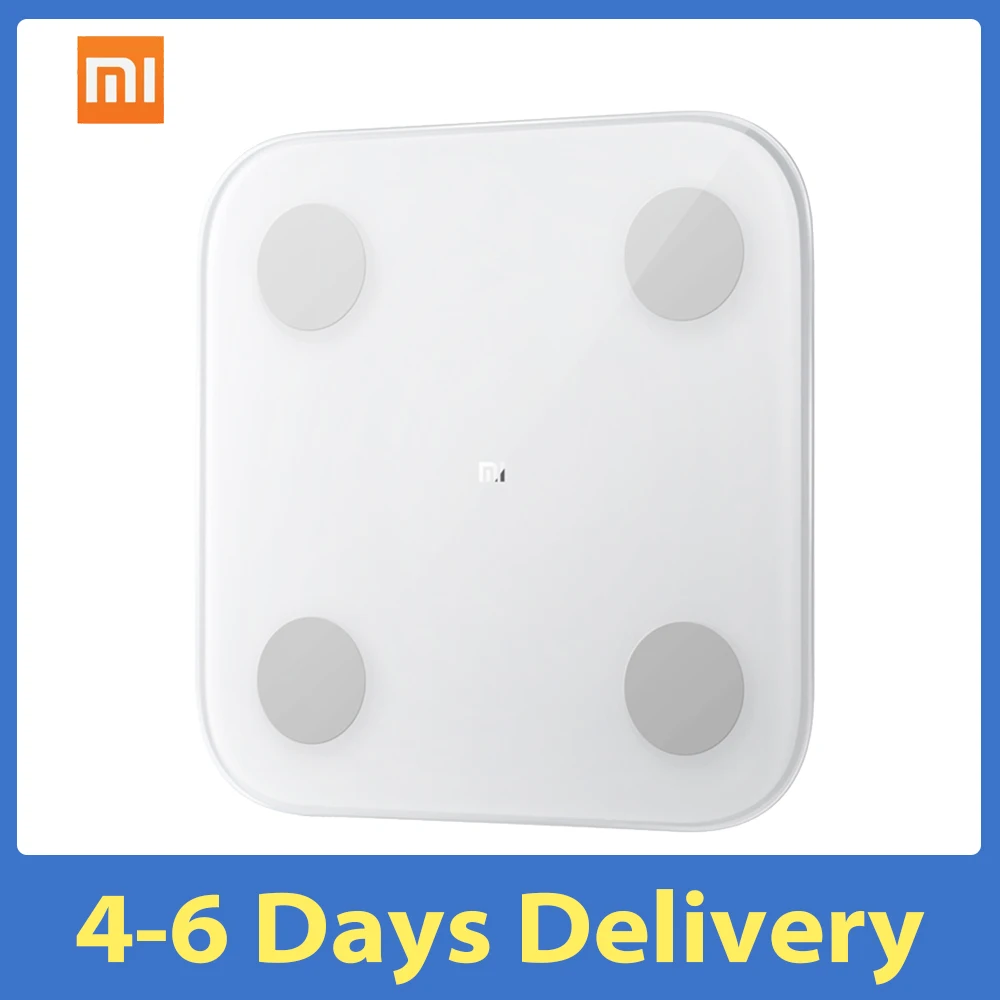 Новинка весы Xiaomi Mi 2 для определения состава тела умные здоровья и жира BT5.0 тест на