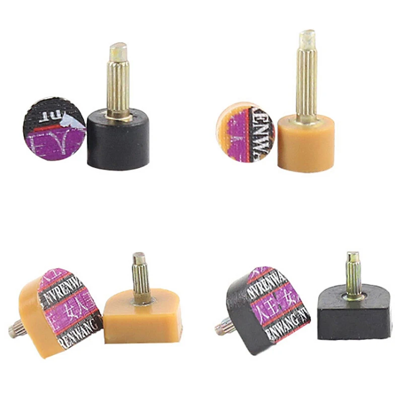 10pcs=5Pairs High Qualiy Brown High Heel Shoes DIY Repairs Tips Pin Dowels Lifts Replacement