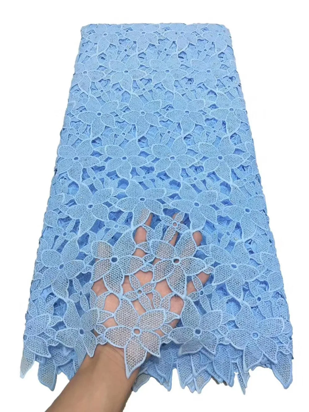 

Африканский шнур из гипюра, кружево 2020, высококачественный шнур из нигерийского водорастворимого кружева для вечернего платья