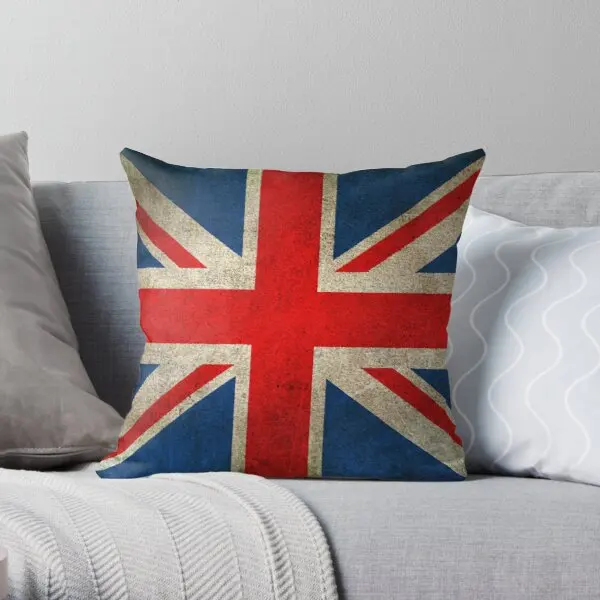 

Old and Worn Distressed Vintage Union Ja Soft Throw Pillow Cover Print Pillow Case Waist Cushion Cover Pillows NOT Included