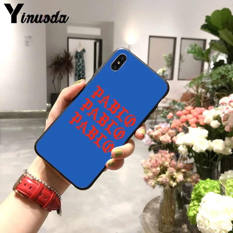 Yinuoda Kanye West I FEEL LIKE PABLO черная ячейка чехол для телефона iPhone 8 7 6 6S Plus X XS MAX 5 5S SE XR 11pro