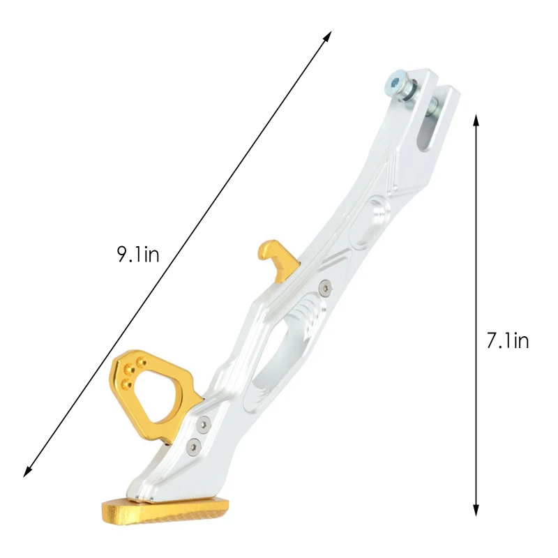

Universal CNC Aluminum Alloy Pedal Rack Motorcycle Feet Rack Retrofit Feet Rack Motorcycle Adjustable Kickstand Foot