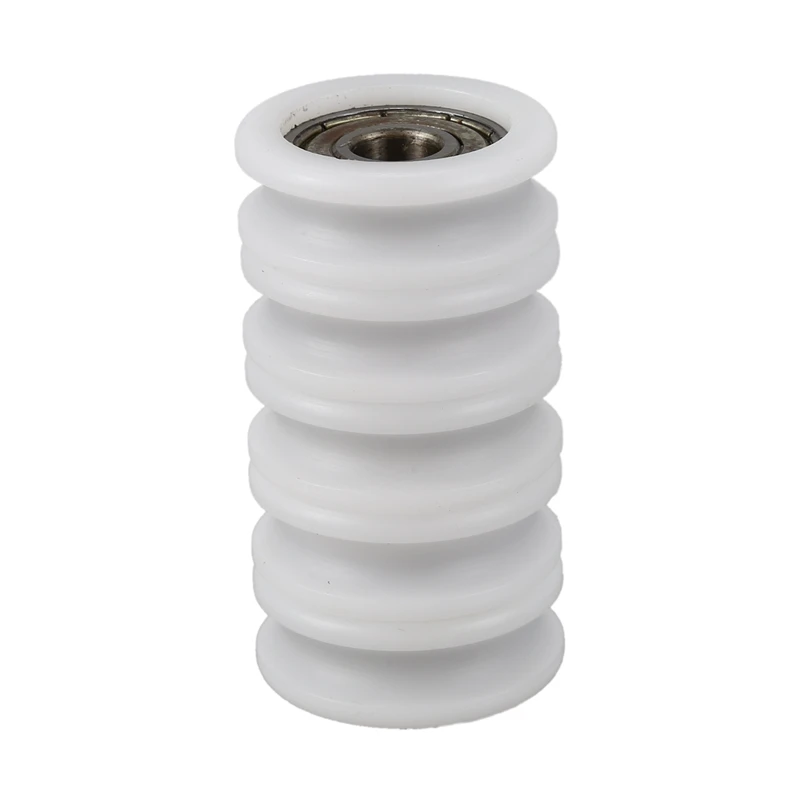 5 шт. стальной 608 U паз направляющий шкив герметичный рельсовый шариковый