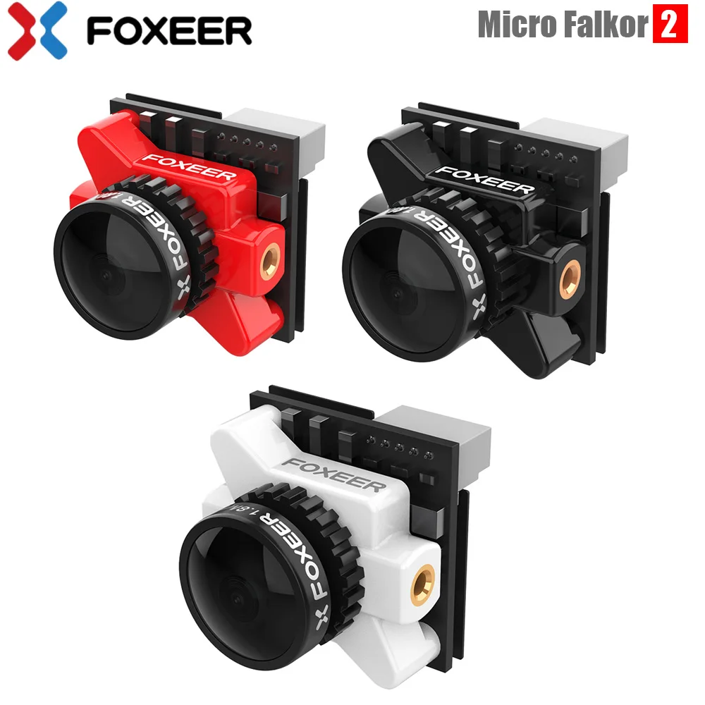 Foxeer Falkor Micro 2 1200TVL FPV камера 1,8 мм объектив OSD Всепогодная камера Поддержка дистанционного управления PAL/NTSC переключаемая камера