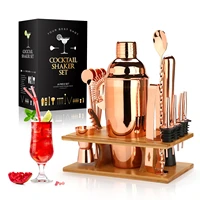 16pcs bartender kit for mixer wine martini cocktail shaker making setstainless steel bars tool home drink party accessories