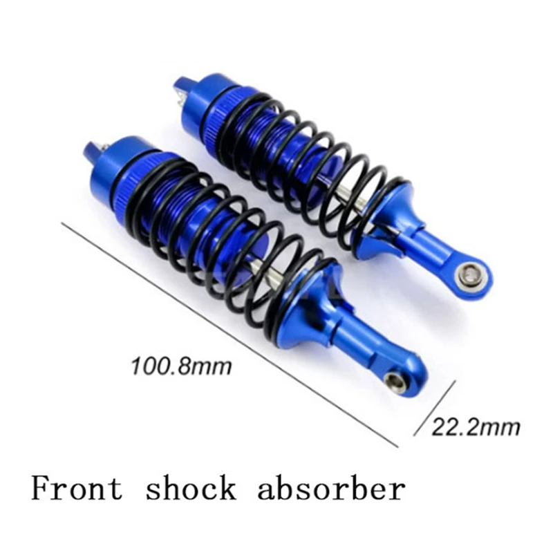 

RC Car Shock Absorbers,Car Front and Rear Shock Absorbers, for Traxxas 1/10 Slash 4X4 4WD Upgrade - 4-Pack