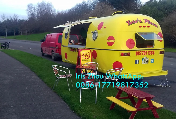 Кофейная тележка airstream продовольственный трейлер для продажи еды пиццы | Бытовая