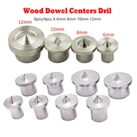 woodworking tools dowel centre point pin set 8pcs4pcs 6mm 8mm10mm 12mm dowel tenon center set transfer plugs wood drill