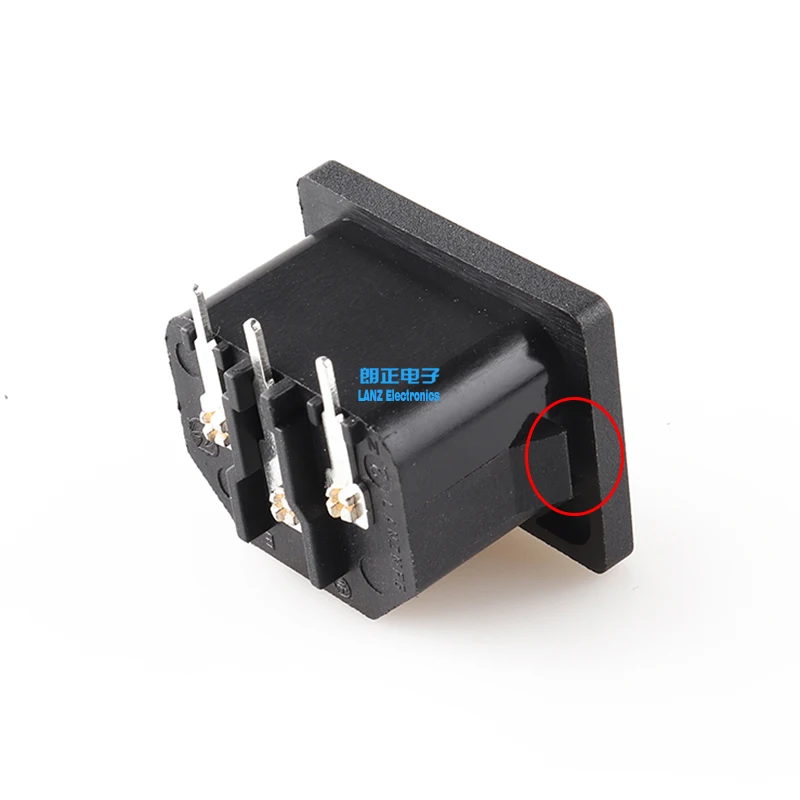 LZ-14-3P AC Мощность гнездо 3/2 Pin C14 на входе KC TUV CCC IEC 60320 Мощность розетка переменного тока на входе Мощность умная розетка соединитель