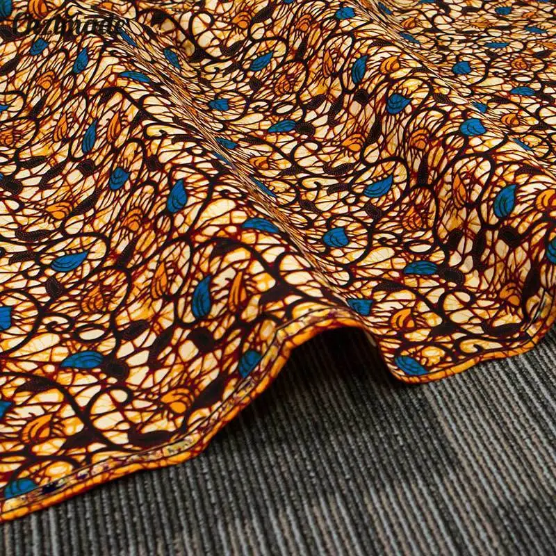 Chzimade 1 ярд африканские принты из Анкары ткань для свадьбы полиэфирная материал