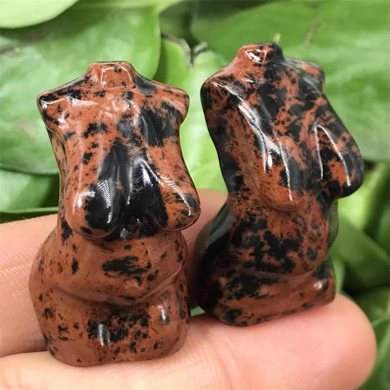 

1 шт., фигурки из натурального обсидиана, 3 см