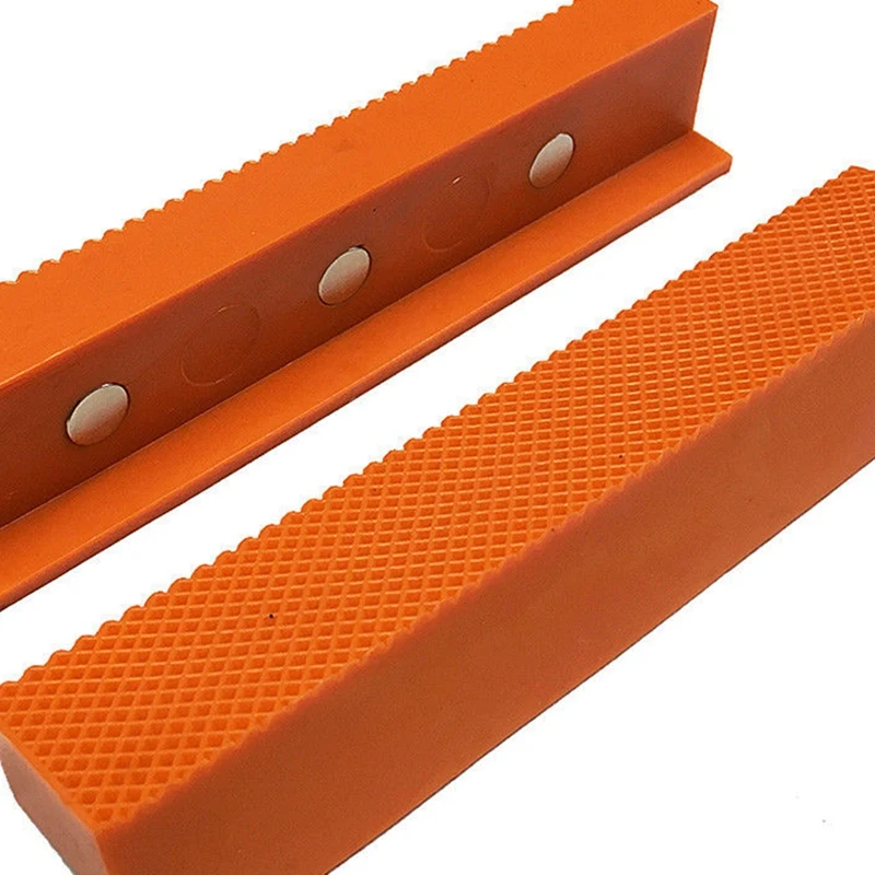 HTHL 6 дюймов Магнитная скамья тиски подкладка под челюсть мульти паз держатель