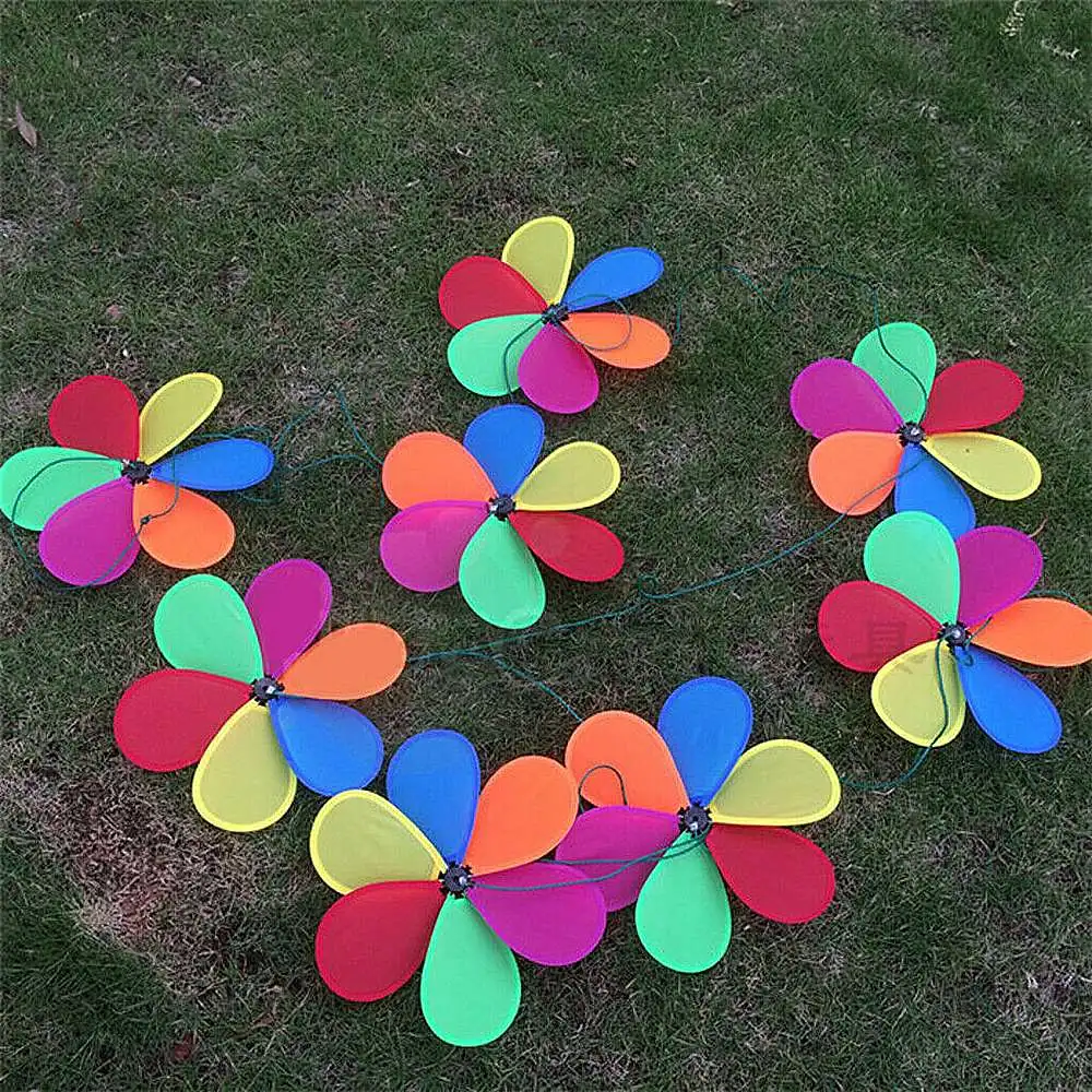 8 шт. декоративный шнурок-флаг с цветами | Дом и сад