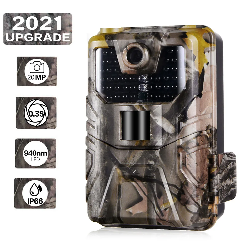 Hunting Trail Camera 20MP 1080P Camera HC900A Tracking Game Forest Wildlife Camera Scout Night Vision Surveillance Photo Traps