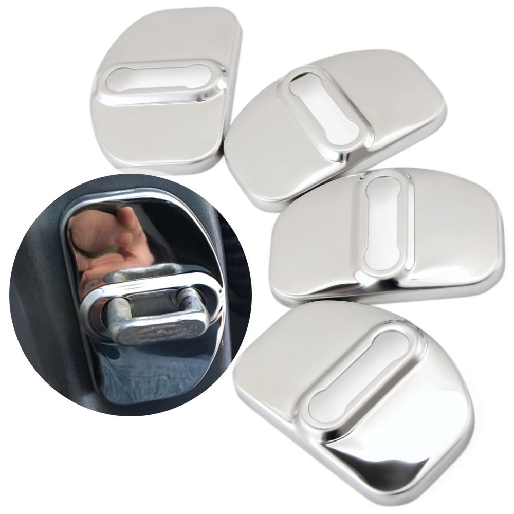 Авто Стайлинг крышка дверного замка автомобиля чехол для Renault megane 2 3 scenic Лагуна