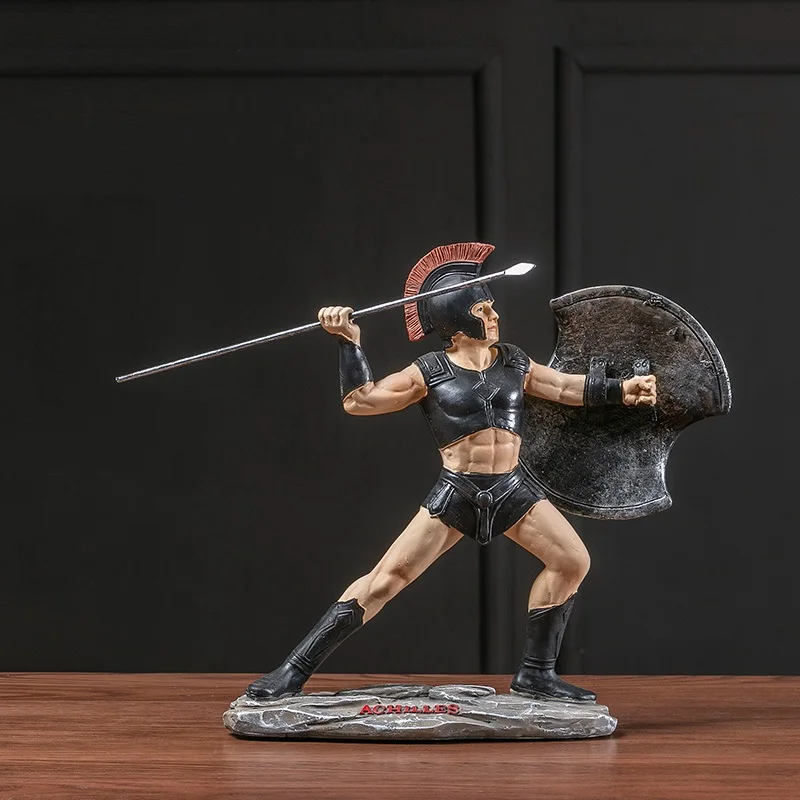 Греческая мифология скульптура ачилль воин статуя Смола искусство и ремесло