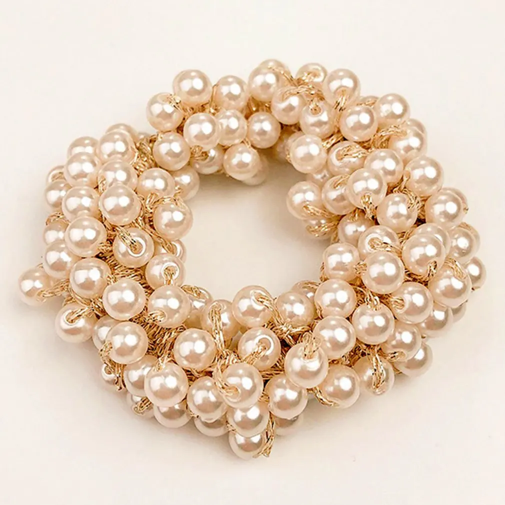 Милое маленькое резиновое кольцо для волос девочек украшение Tiara милое детское