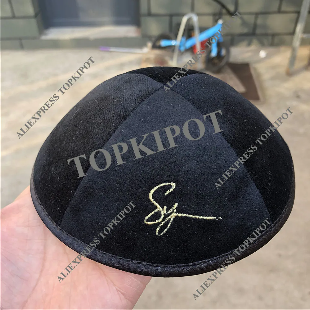 Свадебный бархатный кипот, черный киппот, КИППА шапки, YARMULKES, CIPA, еврейские шапки
