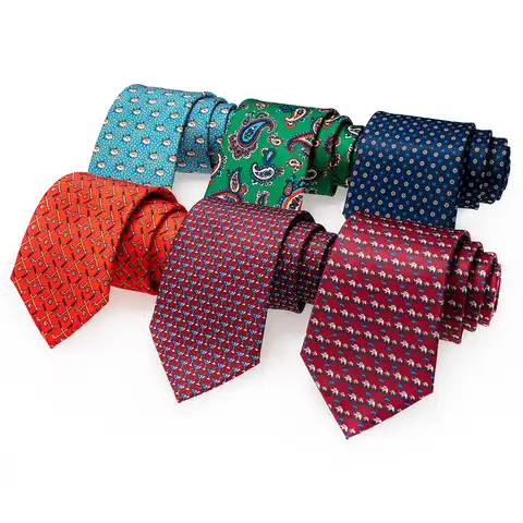 2021 Новая мужская мода галстук с принтом ручной работы 8 см шелковый галстук-бабочка с цветочным узором Женская шеи галстук для бизнеса вечер...