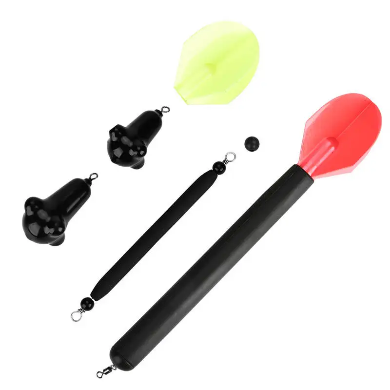 

Colored Marker Float Detachable Tail with Weight Fishing Tackle Kit Accessory Portable and Lightweight Easy to Carry and Use