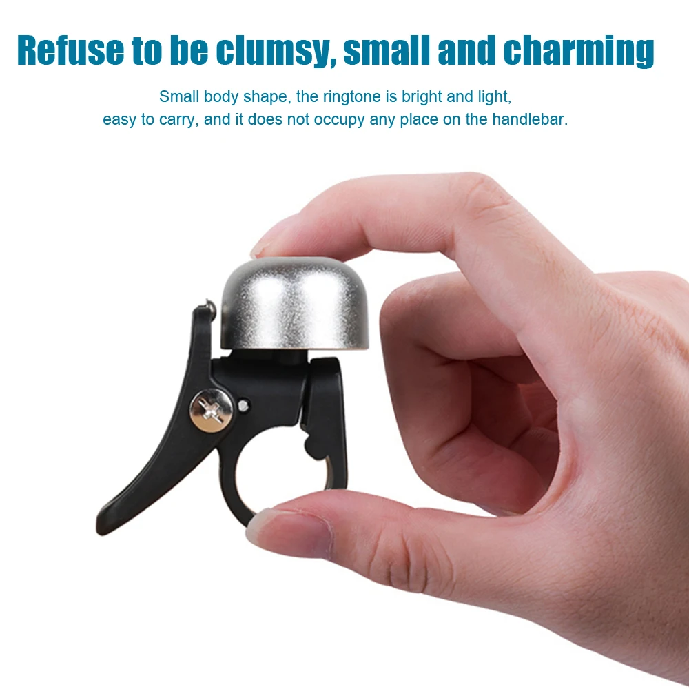 

Universal Electric Scooter Horn Aluminum Alloy Loud Crisp Ring Bell with Screw for Xiaomi M365/M365 PRO Electric Scooter Parts