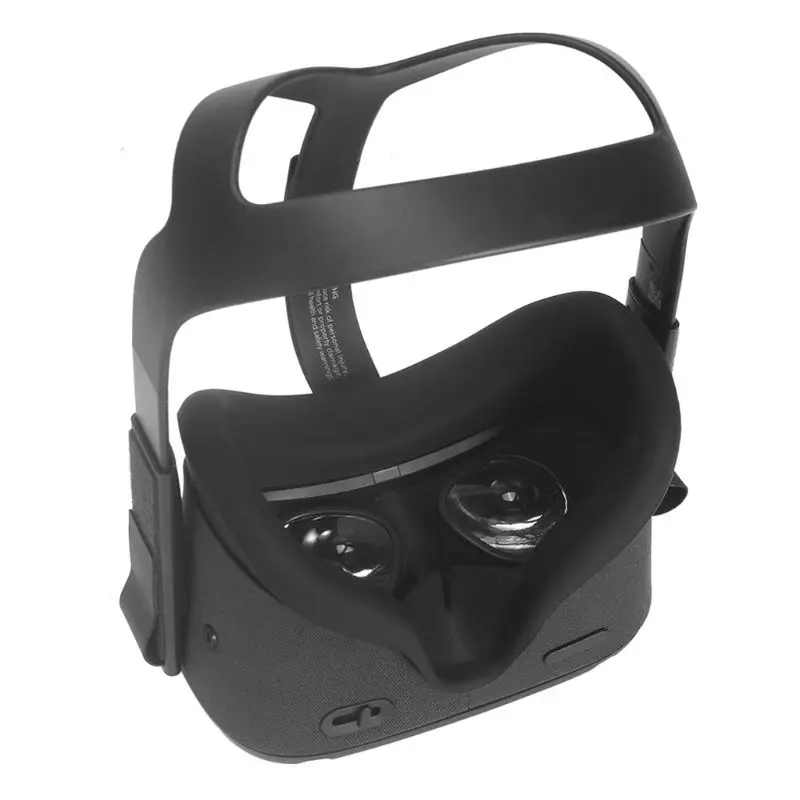 Soft Anti-sweat Silicone Eye Mask Case Cover Skin for Oculus Quest VR Glasses