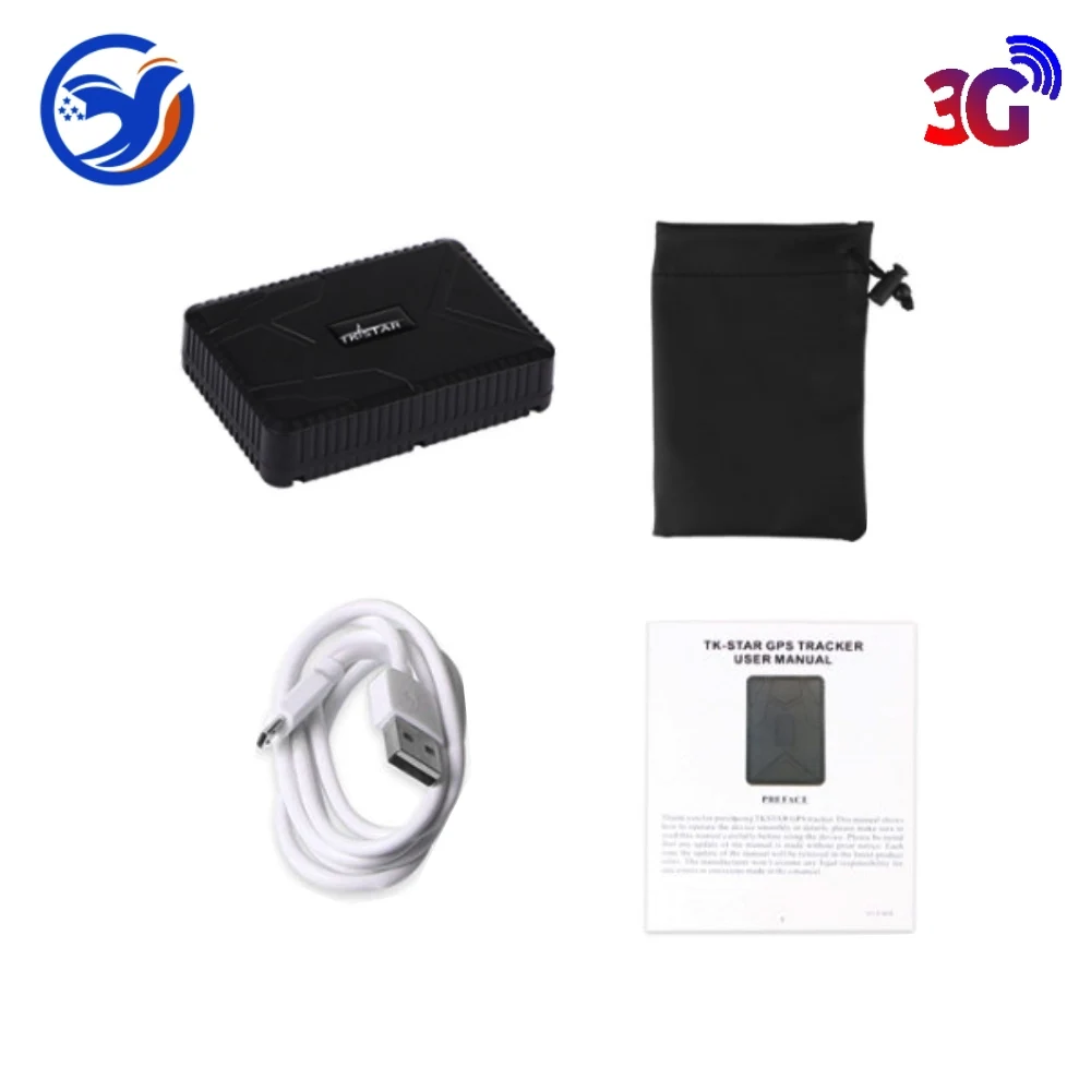 3G NO Box No Charger 3g 2G автомобильный трекер установка gps устройство слежения TK915-3g сильный магнит 10000 мАч 180 дней в режиме ожидания localizador gps - Цвет: 3G NO Box No Charger