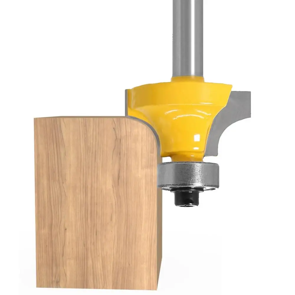 4 шт. 6 мм прямой хвостовик Круглый фреза для отделки кромки набор сверл 3 17 76 35 7 96