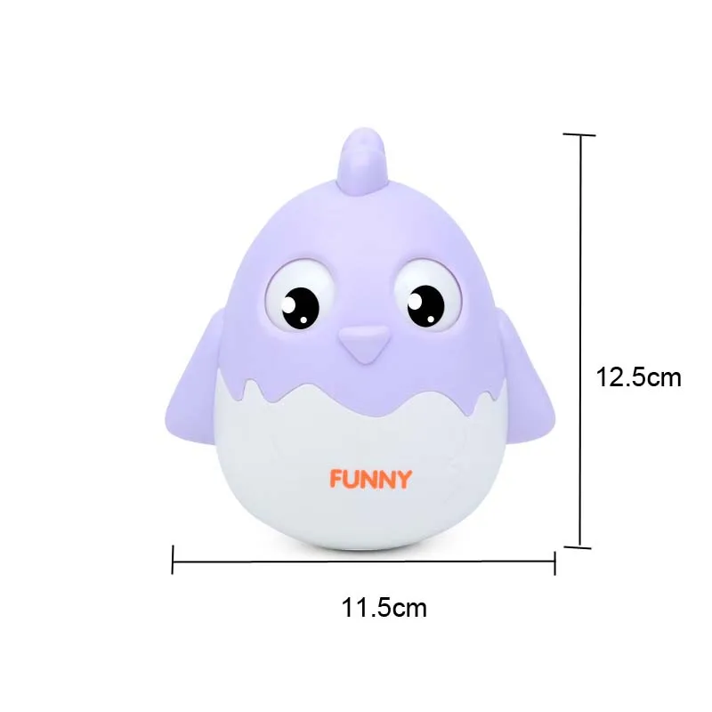 Забавная игрушка для домашних животных издает звуки с милым цыпленком Сова Форма