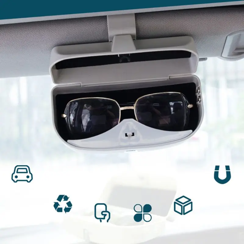 Многофункциональные очки чехол для автомобиля коробка очков автомобили