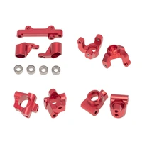 metal upgrade parts kit steering knuckle c hubs bellcranks set for losi 118 mini t 2 0 2wd rc truck upgrade parts